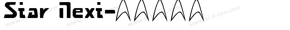 Star Next字体转换